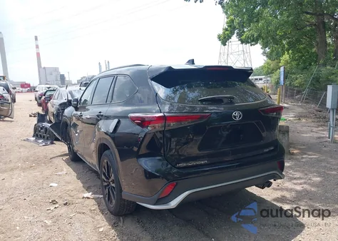 2024 Toyota Highlander Xse from USA, damaged, VIN 5TDKDRBH0RS542018